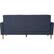 Alt View 15. Noble House - Elkmont 3-Seat Fabric Sofa - Dark Blue.