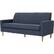 Left. Noble House - Elkmont 3-Seat Fabric Sofa - Dark Blue.