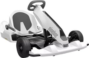 Segway - Ninebot Go-Kart Kit Attachment - White - Front_Zoom