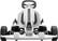 Alt View 11. Segway - Ninebot Go-Kart Kit Attachment - White.