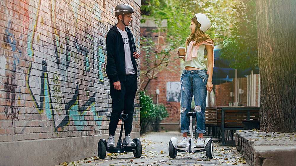 Best Buy: Segway Ninebot S Self-Balancing Scooter w/13.7 Max Operating  Range & 10 mph Max Speed White Ninebot S White