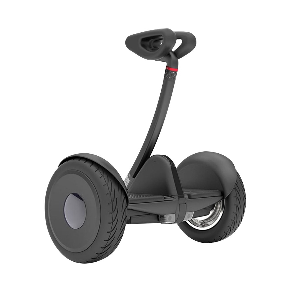 Left View: Hover-1 - Horizon Electric Self-Balancing Scooter w/8.4 mi Max Operating Range & 7.45 mph Max Speed - Blue Green Iridescent