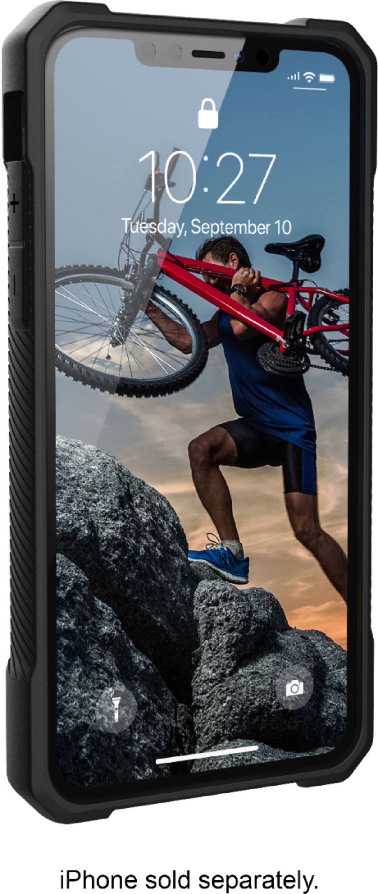 Alt View 12. UAG - UAG Monarch Series Case for Apple® iPhone® 11 Pro Max - Crimson.