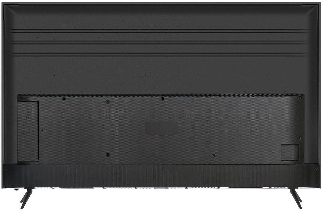 Back. TCL - 43" Class 5 Series LED 4K UHD Smart Roku TV - Black Metal.