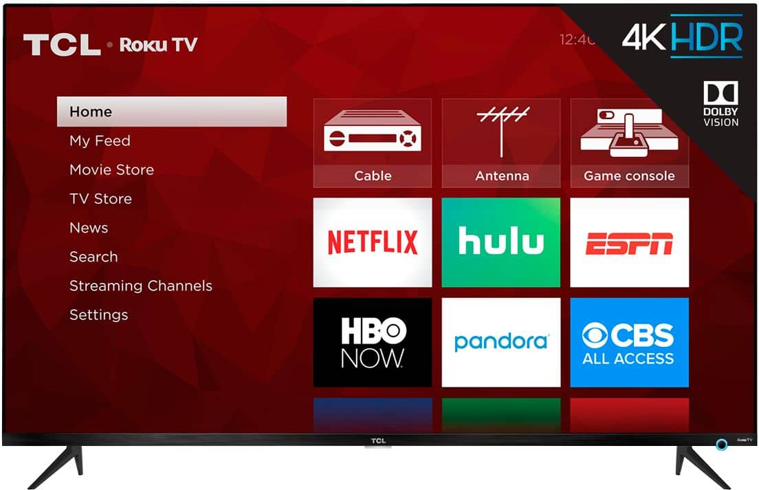 Alt View 14. TCL - 43" Class 5 Series LED 4K UHD Smart Roku TV.