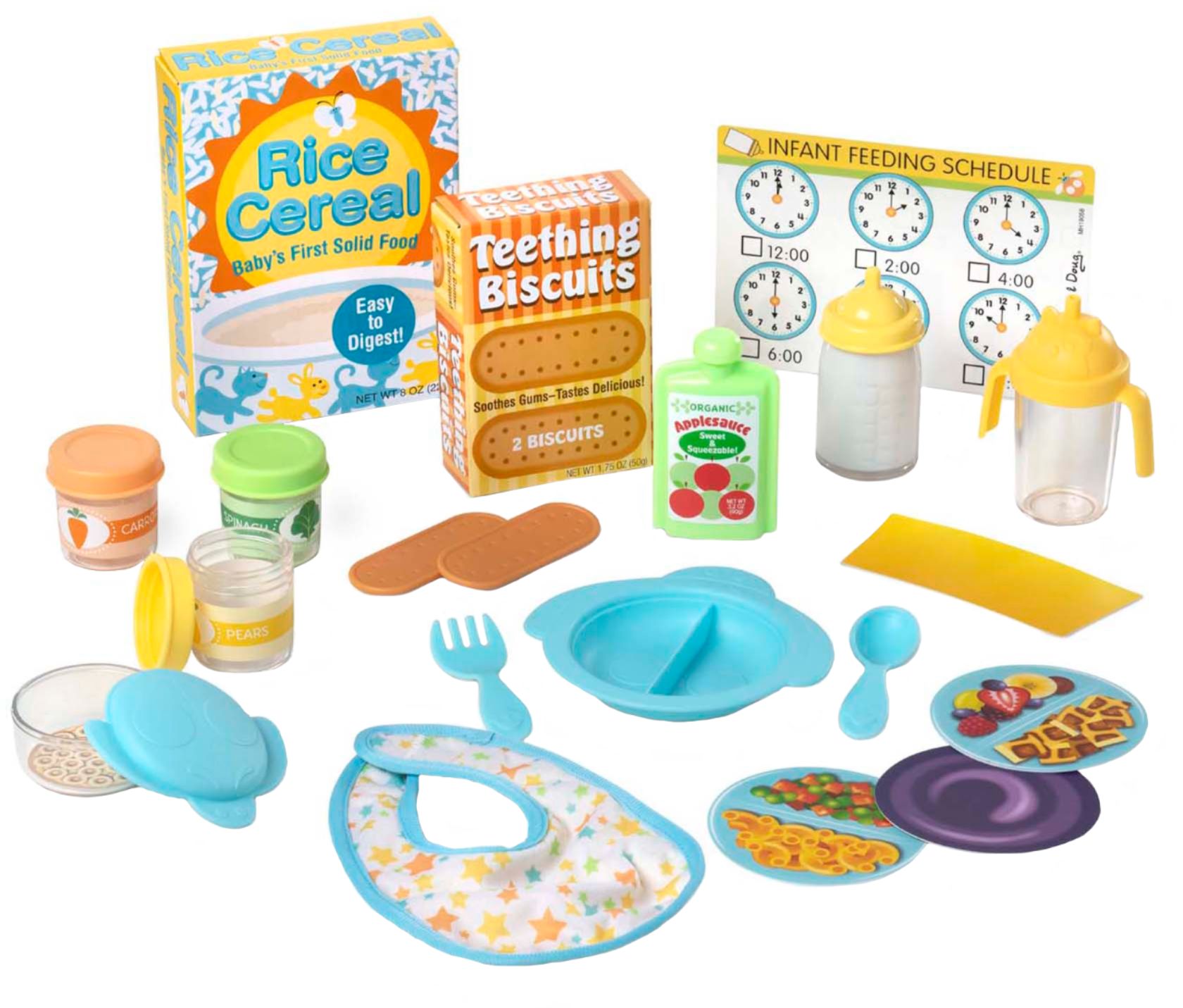 melissa and doug feeding and changing accessories