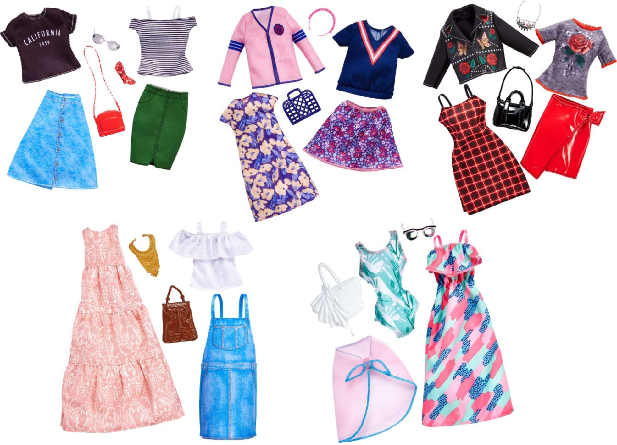 barbie clothing set