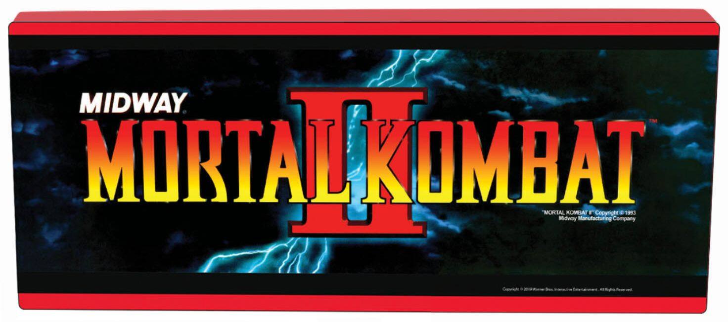 Fatal Fury 2 Arcade Marquee - 4.44 x 5.44 - Arcade Marquee Dot Com