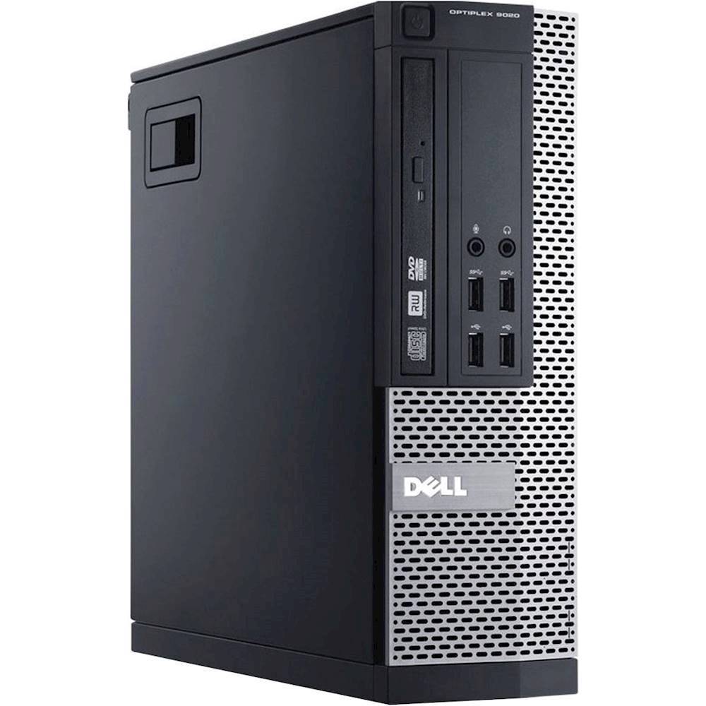 Angle View: Dell - Refurbished OptiPlex Desktop - Intel Core i5 - 8GB Memory - 256GB Solid State Drive