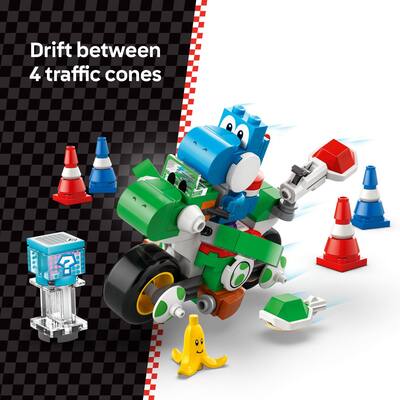 LEGO Super Mario: Mario Kart Yoshi Bike Building Toy 72031 6526937 LEGO Super Mario: Mario Kart Yoshi Bike Building Toy 72031 6526937