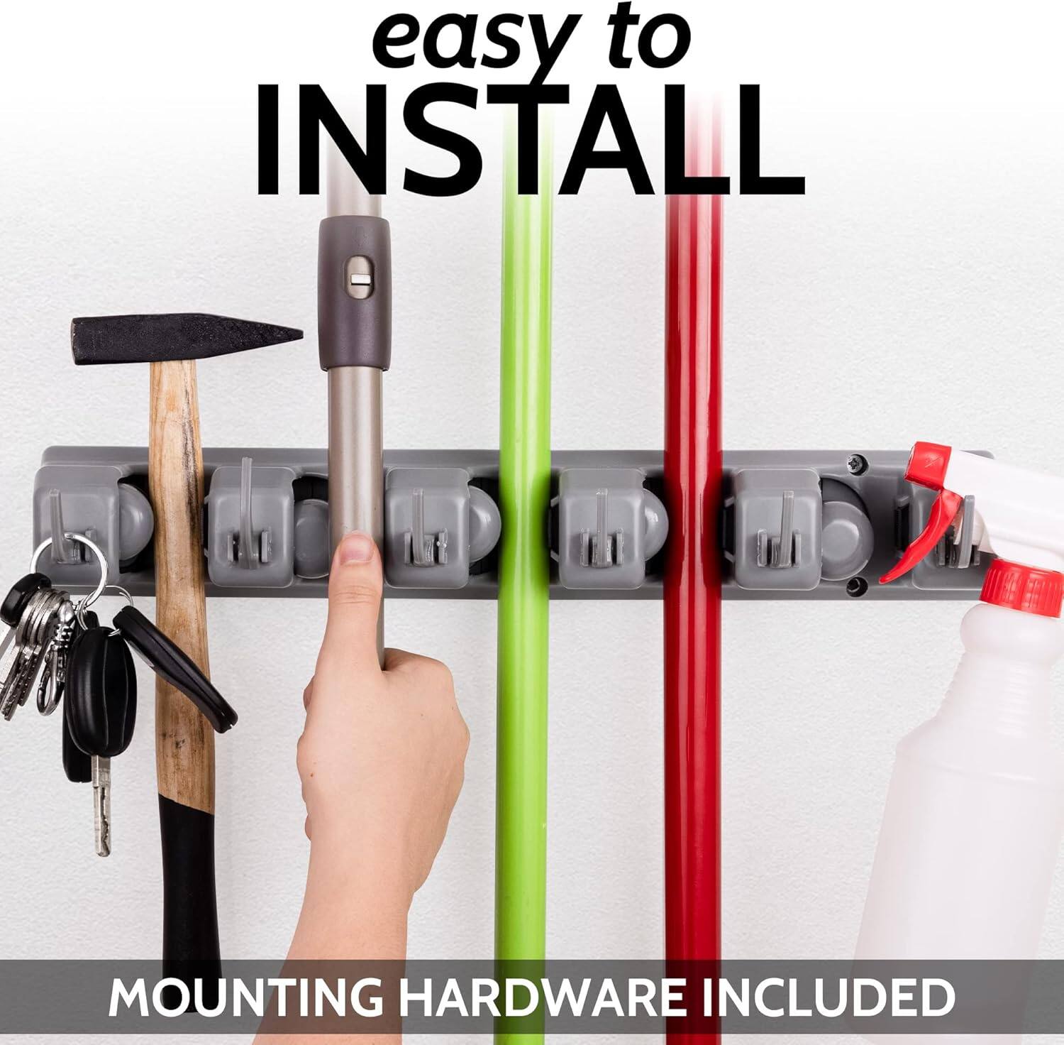 easy to INSTALL  
MOUNTING HARDWARE INCLUDED