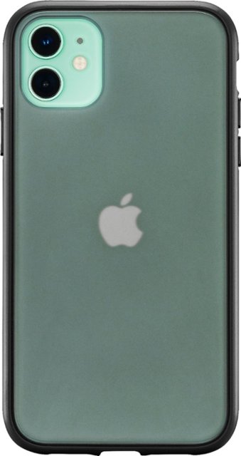 Insignia Hard Shell Case For Apple Iphone 11 Transparent Black Ns Maximhbc Best Buy