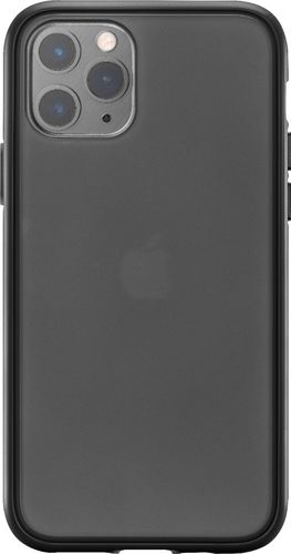 Insigniaâ„¢ - Hard Shell Case for AppleÂ® iPhoneÂ® 11 Pro - Transparent Black was $19.99 now $14.99 (25.0% off)