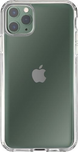 Insigniaâ„¢ - Hard Shell Case for AppleÂ® iPhoneÂ® 11 Pro Max - Clear was $19.99 now $14.99 (25.0% off)