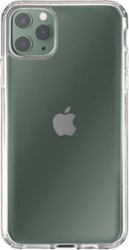 Insignia™ - Hard Shell Case for Apple® iPhone® 11 Pro Max - Clear - Front_Zoom