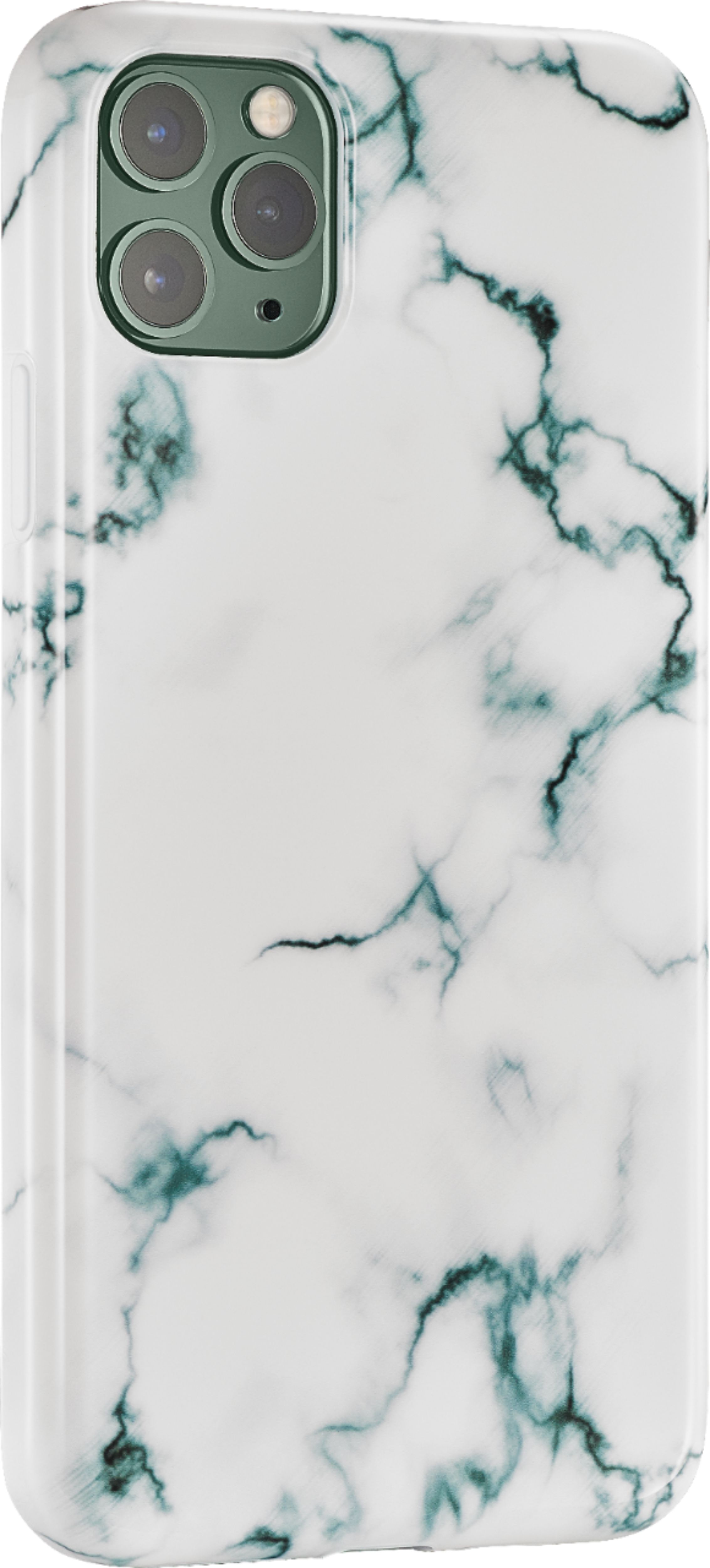 Insignia Hard Shell Case For Apple Iphone 11 Pro Max White Marble Ns Maxilmrb Best Buy