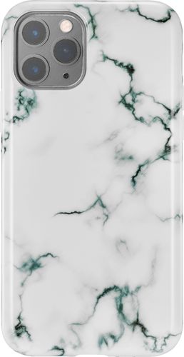 Insigniaâ„¢ - Hard Shell Case for AppleÂ® iPhoneÂ® 11 Pro - White Marble was $19.99 now $14.99 (25.0% off)