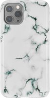 Insignia™ - Hard Shell Case for Apple® iPhone® 11 Pro - White Marble - Front_Zoom