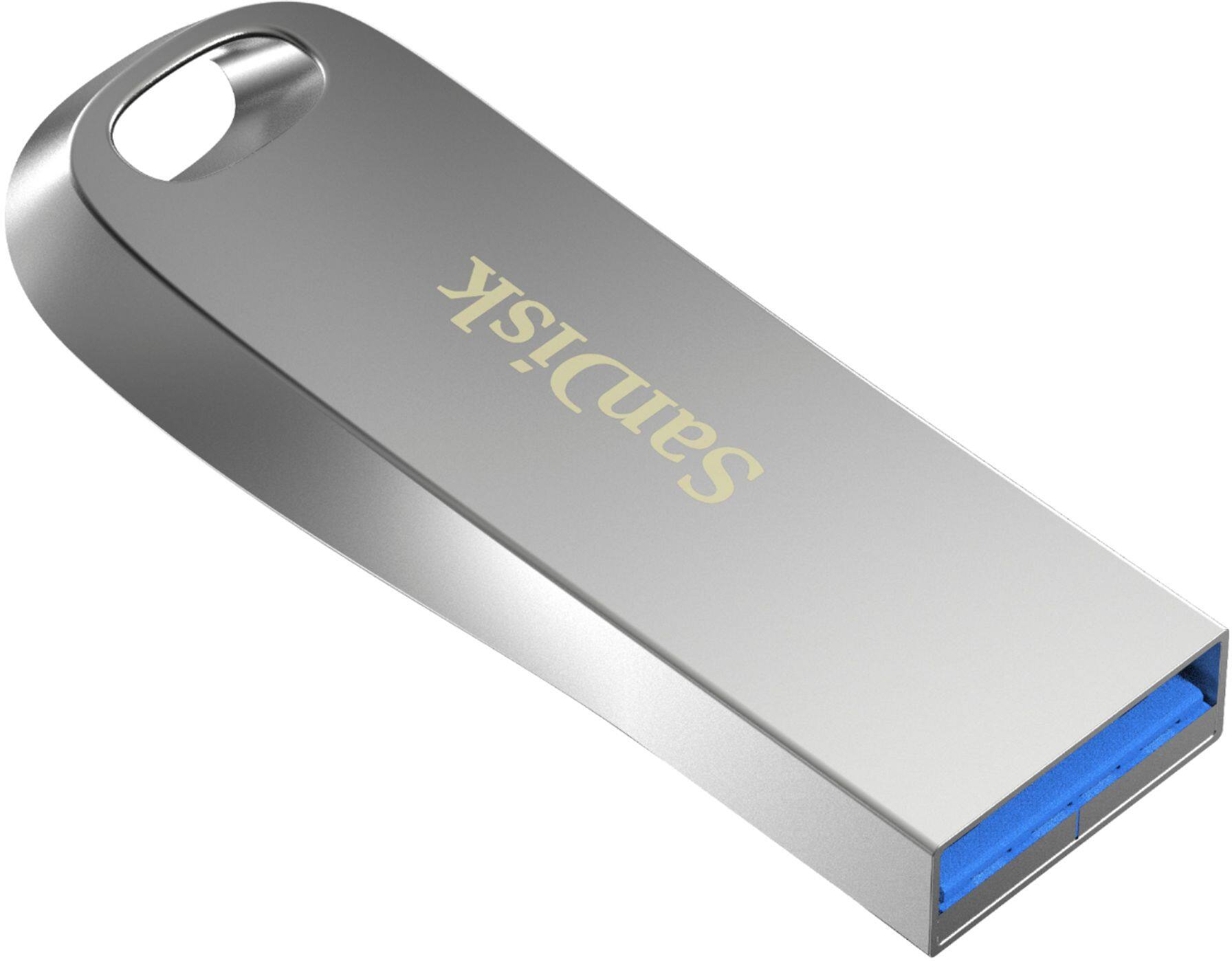 Alt View 13. SanDisk - Ultra Luxe 64GB USB 3.1 Flash Drive - Silver.