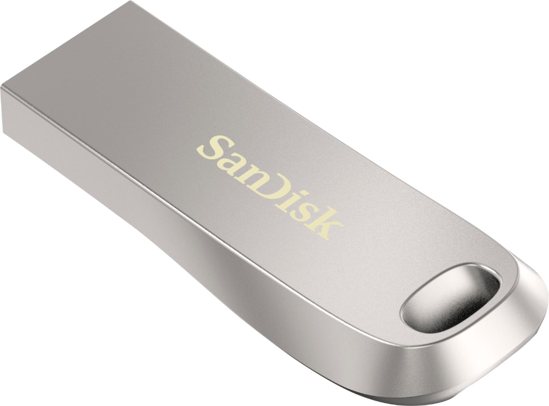 Misvisende halvleder ser godt ud SanDisk Ultra Luxe 128GB USB 3.1 Flash Drive Silver SDCZ74-128G-A46 - Best  Buy