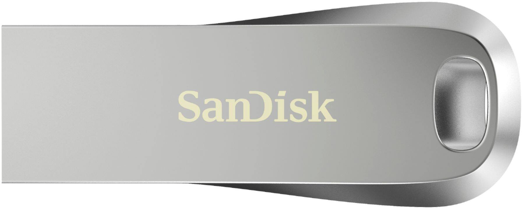 Alt View 11. SanDisk - Ultra Luxe 128GB USB 3.1 Flash Drive - Silver.