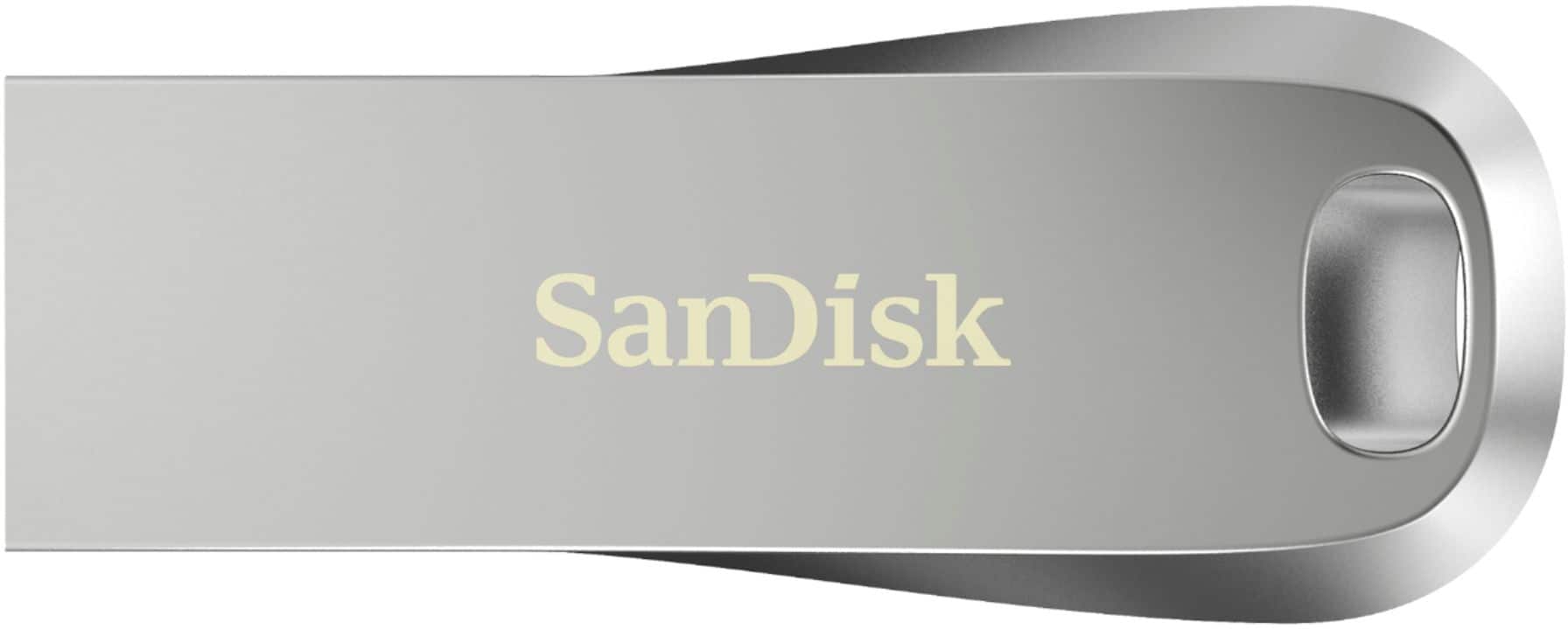 Alt View 11. SanDisk - Ultra Luxe 256GB USB 3.1 Flash Drive - Silver.