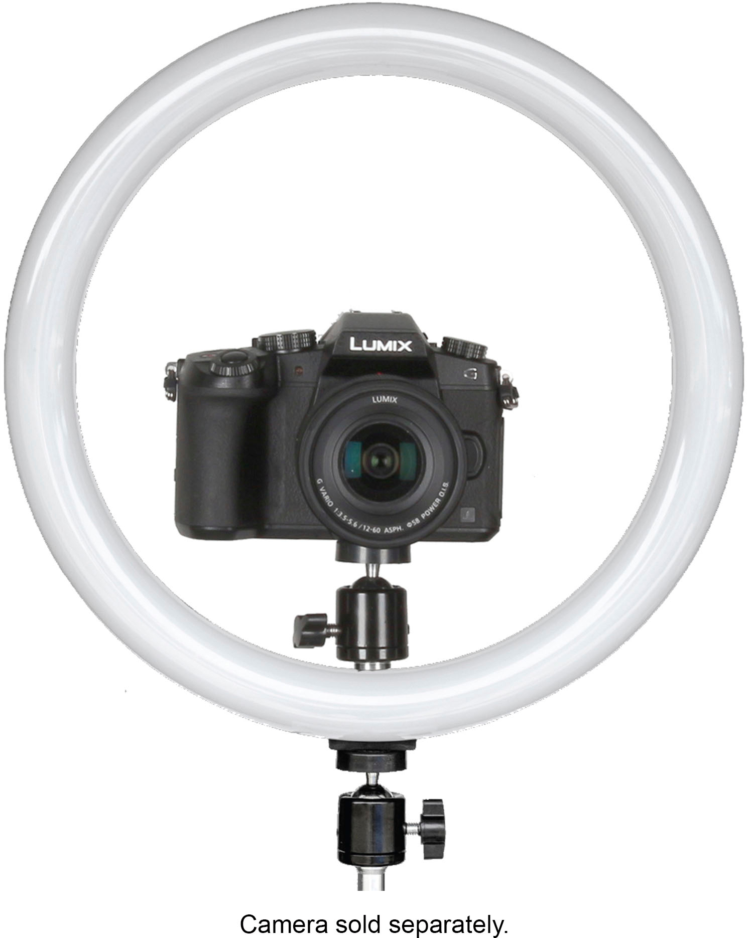 LED Light Ring Selfie 20CM avec caméra Super Trépied trépied 128 Cm +  Bluetooth