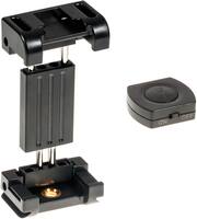 Sunpak - Pro Smartphone Mount with Bluetooth Remote for Most Cell Phones - Black - Angle_Zoom