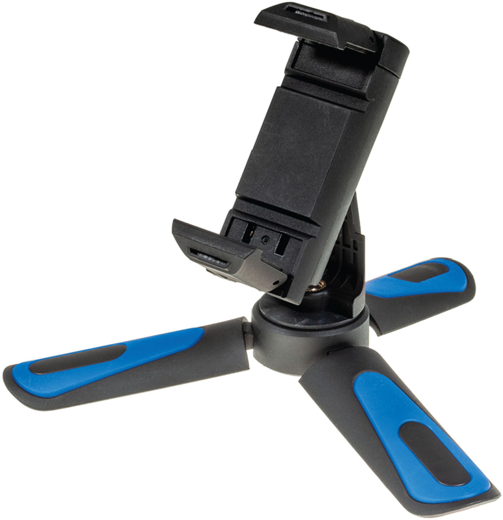 Sunpak - PocketPod Smartphone Tabletop Holder - Black/Blue
