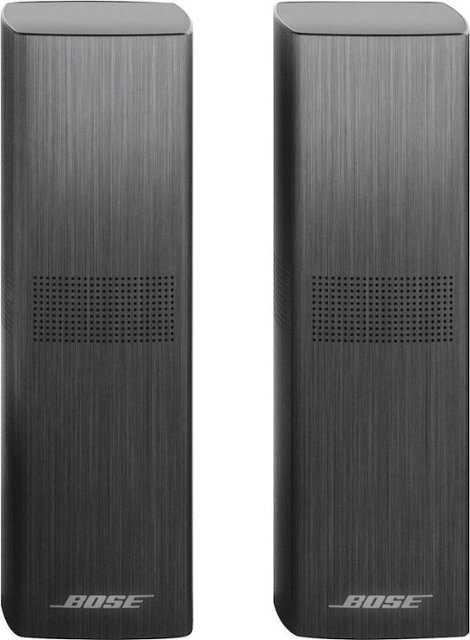 Front Zoom. Bose - Surround Speakers 700 120-Watt Wireless Satellite Bookshelf Speakers (Pair) - Black.