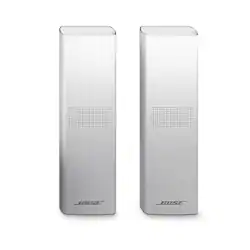 Bose - Surround Speakers 700 120-Watt Wireless Satellite Bookshelf Speakers (Pair) - White - Front_Zoom