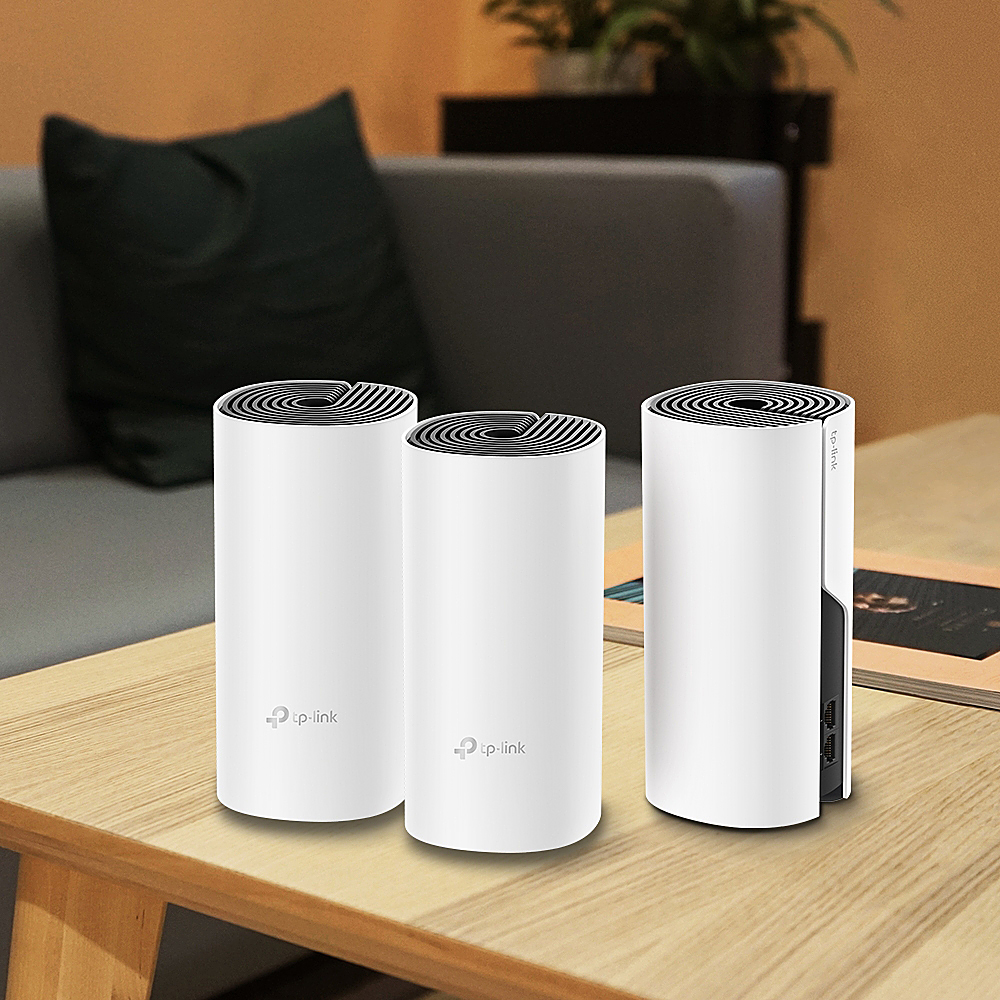 Malawi Stien Fonetik TP-Link Deco AC1200 Dual-Band Mesh Wi-Fi 5 System (3-Pack) White DECO M4  (3-PACK) - Best Buy