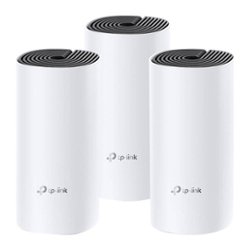TP-Link - Deco AC1200 Dual-Band Mesh Wi-Fi 5 System (3-Pack) - White - Front_Zoom