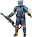 Front. Star Wars - The Black Series Heavy Infantry Mandalorian Deluxe Action Figure.