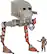 Front. Star Wars - The Vintage Collection The Mandalorian AT-ST Raider Toy Vehicle - Multi.