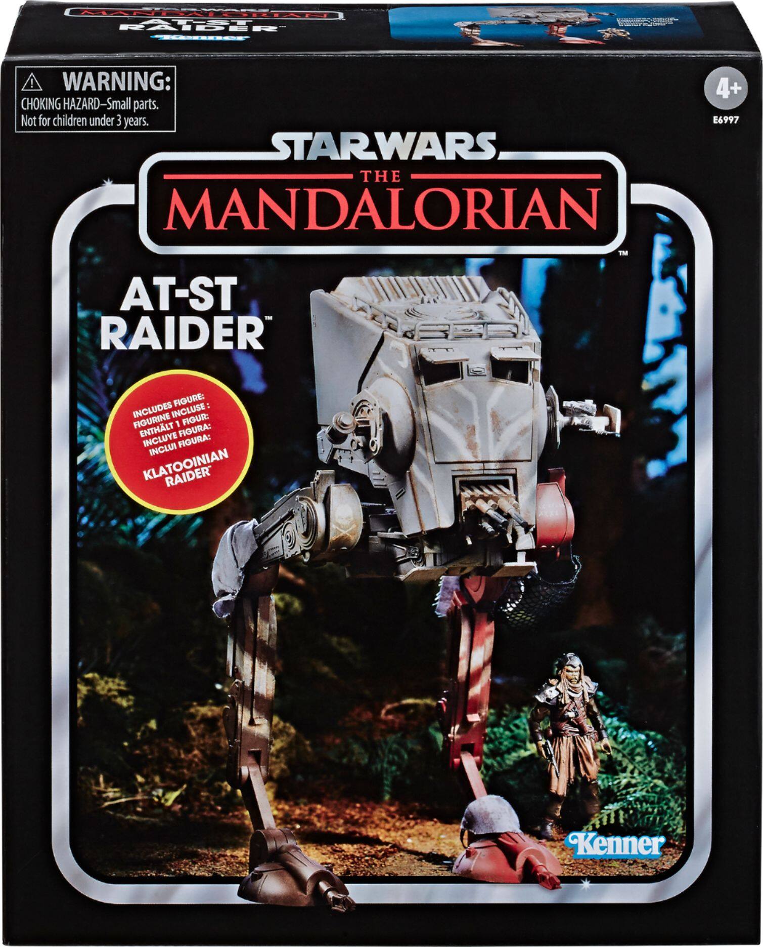 Alt View 11. Star Wars - The Vintage Collection The Mandalorian AT-ST Raider Toy Vehicle - Multi.