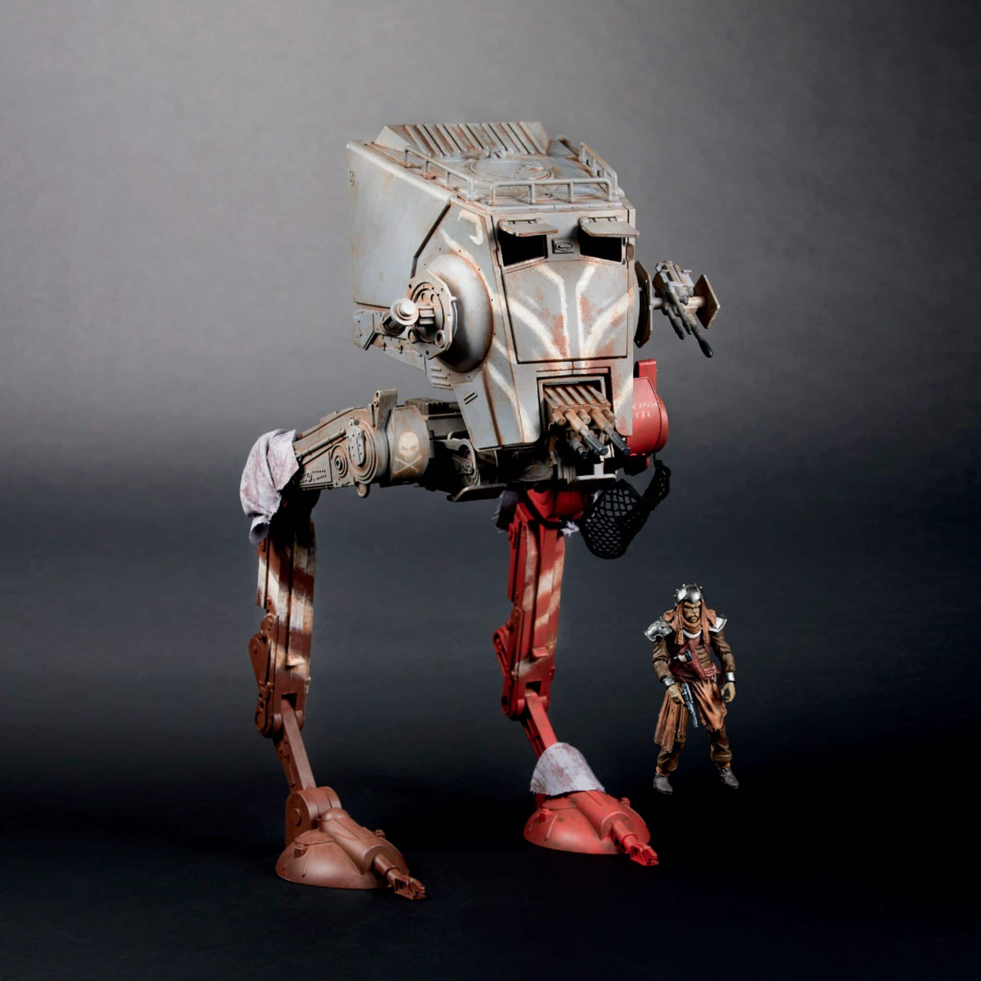 Alt View 12. Star Wars - The Vintage Collection The Mandalorian AT-ST Raider Toy Vehicle - Multi.