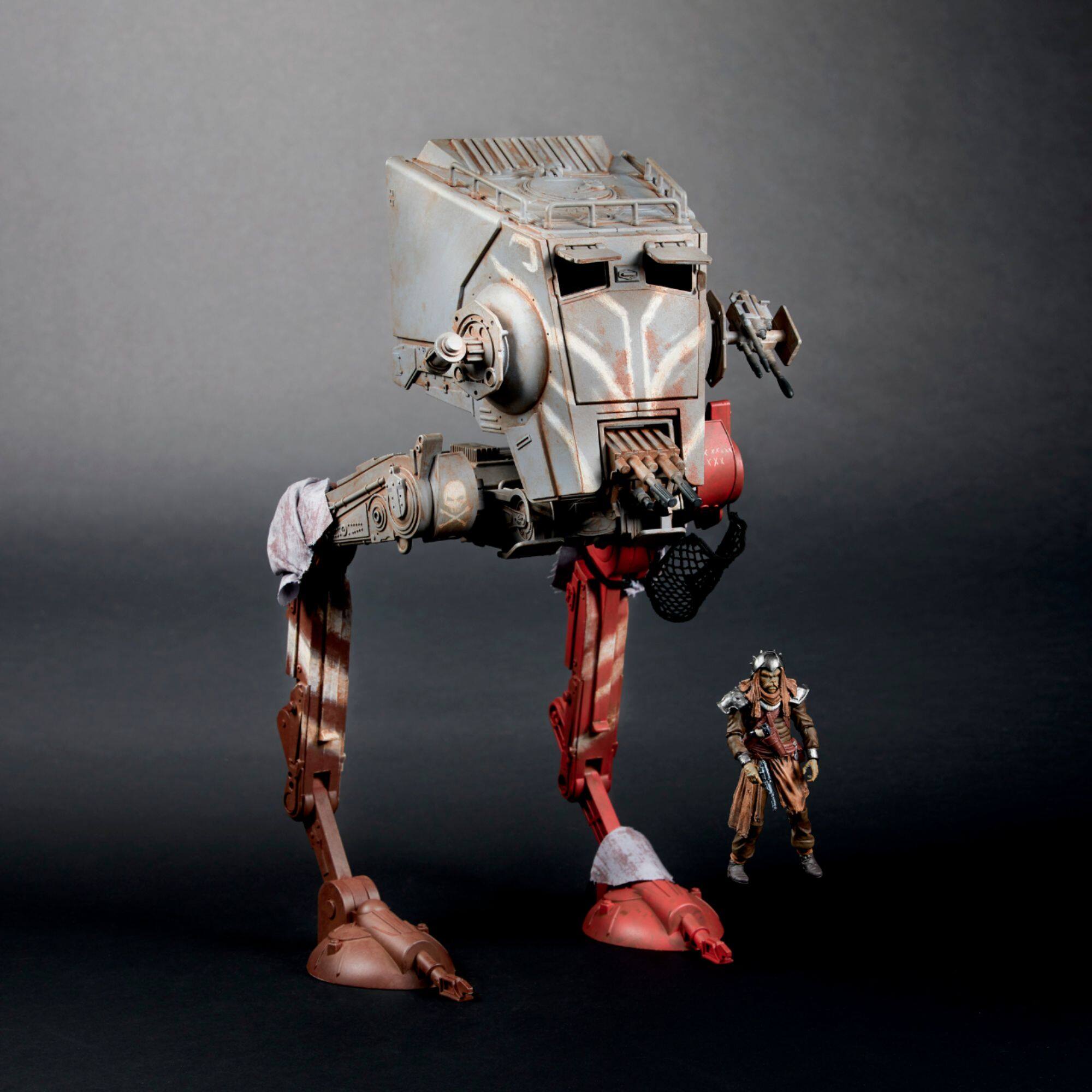 Alt View 12. Star Wars - The Vintage Collection The Mandalorian AT-ST Raider Toy Vehicle - Multi.