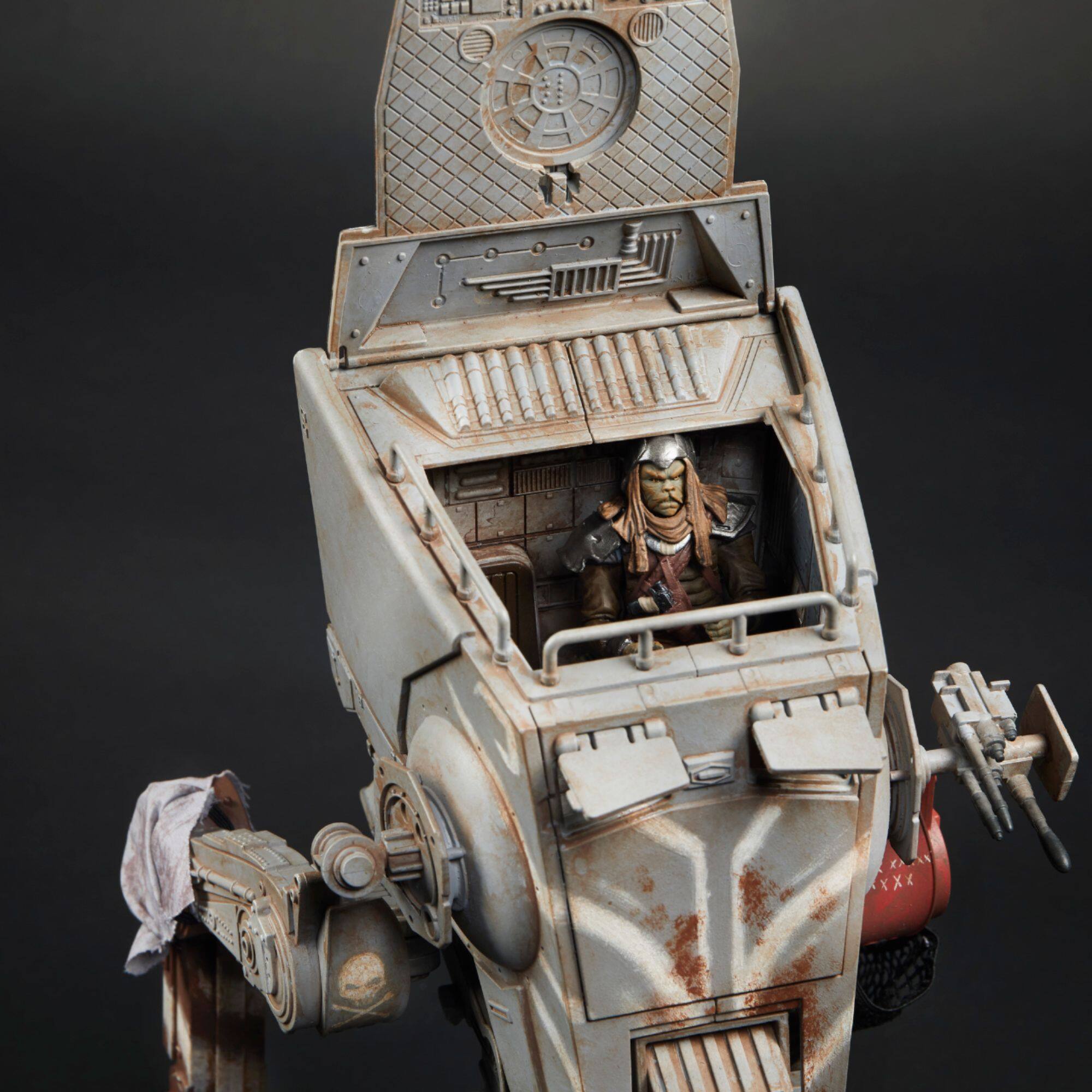 Alt View 13. Star Wars - The Vintage Collection The Mandalorian AT-ST Raider Toy Vehicle - Multi.