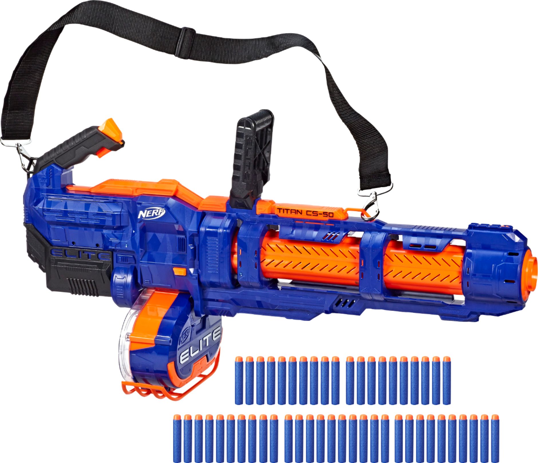 Hasbro Nerf Titan Blaster Blue, Orange E2865 - Best Buy