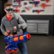 Alt View 19. Hasbro - Nerf Elite Titan CS-50 Toy Blaster - Blue, Orange.