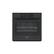 Alt View 1. Bosch - 800 Series 30" Built-In Single Electric Convection Wall Oven - Black.