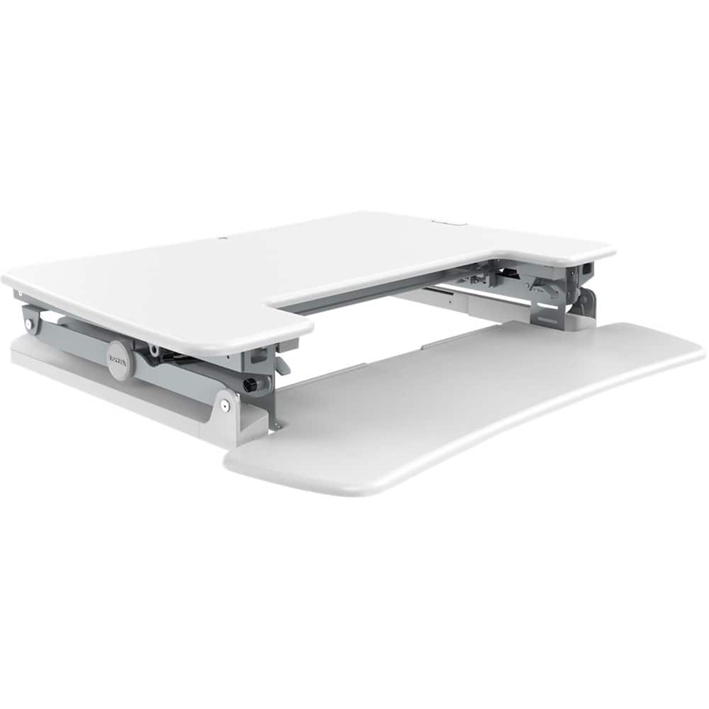 Best Buy Loctek Standing Desk Converter With Adjustable Height White
