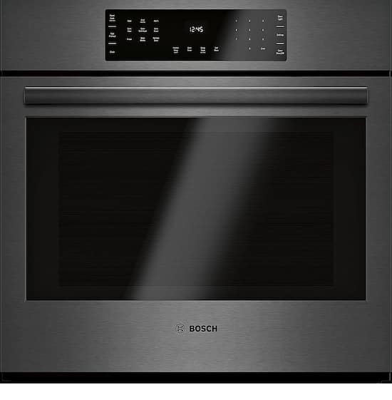 Bosch 800 Series 30 Built In Single Electric Convection Wall Oven Black Stainless Steel Hbl8443uc Best Buy
