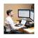 Alt View 11. FlexiSpot - AlcoveRiser Standing Desk Converter With Adjustable Height - Black.