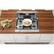 Alt View 27. Bosch - 800 Series 30" Built-In Gas Cooktop with 5 burners - Silver.