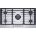 Bosch - 800 Series 36" Built-In Gas Cooktop - Front_Standard