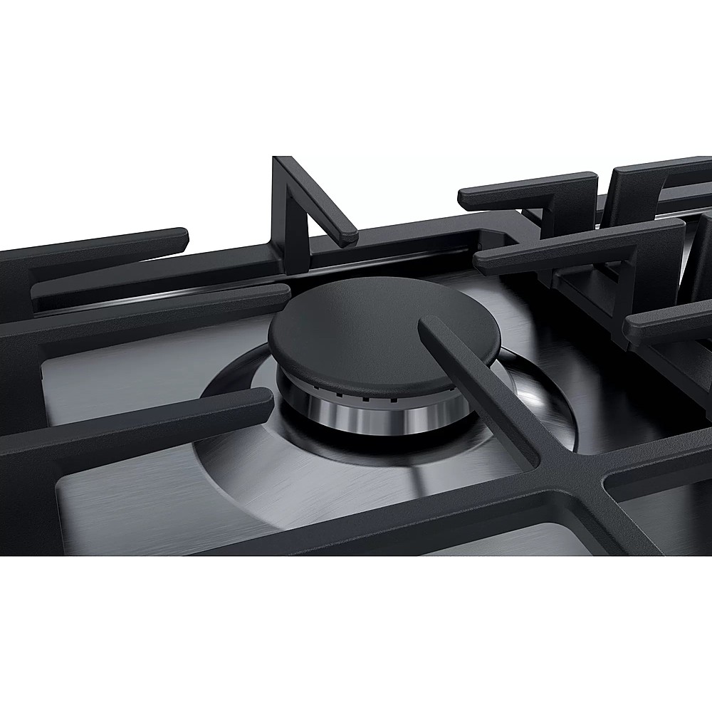 BOSCH NGM8657UC 800 Series Natural Gas Cooktop 36 Inch Stainless steel.