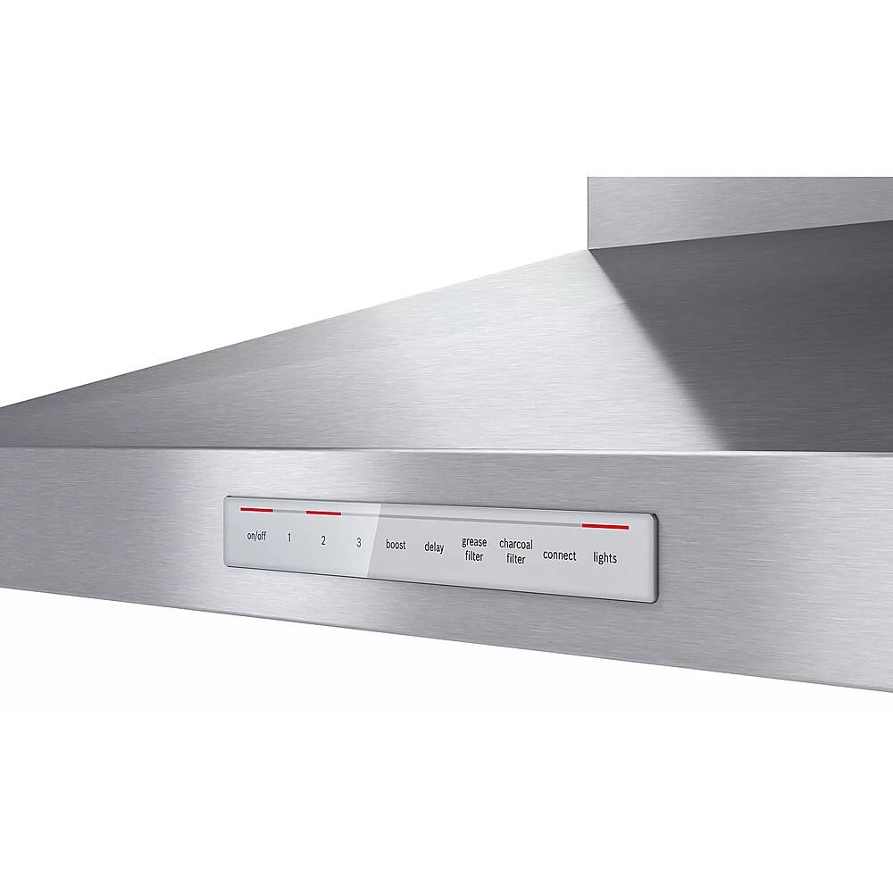 Alt View 16. Bosch - 500 Series 30" Convertible Range Hood with Wi-Fi - Stainless steel.