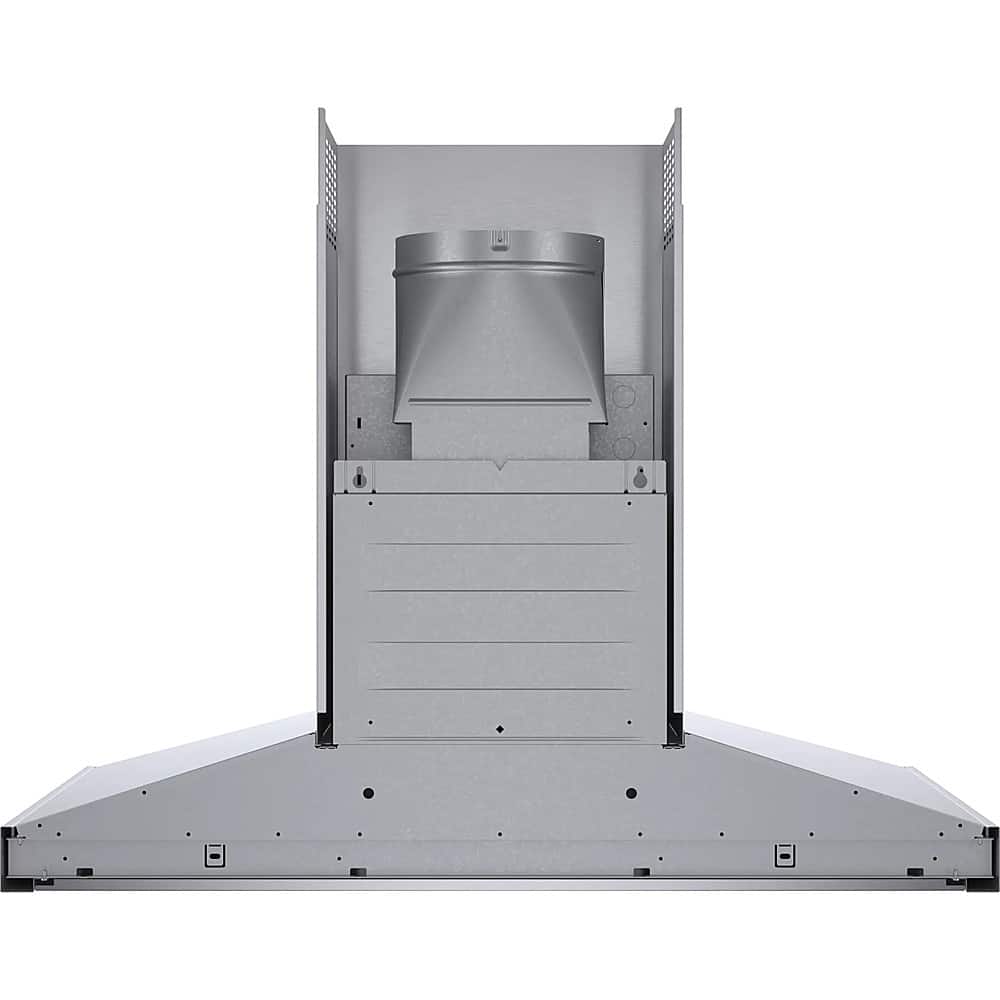 Alt View 11. Bosch - 800 Series 36" Externally Vented Range Hood - Stainless steel.